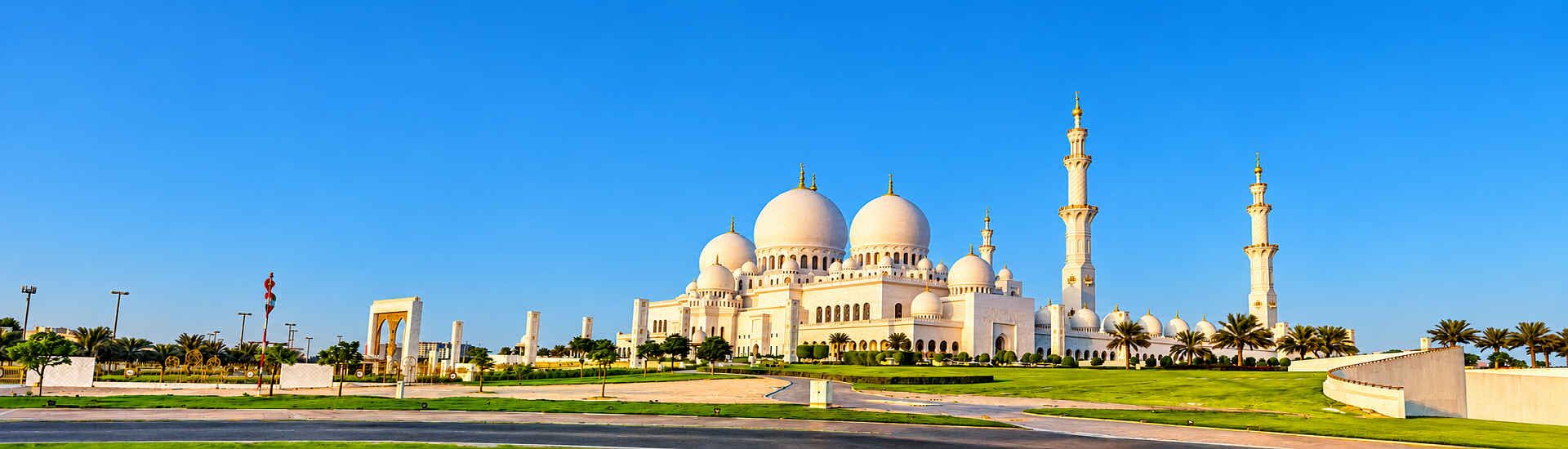 Sheikh-Zayed-Moschee in Abu Dhabi