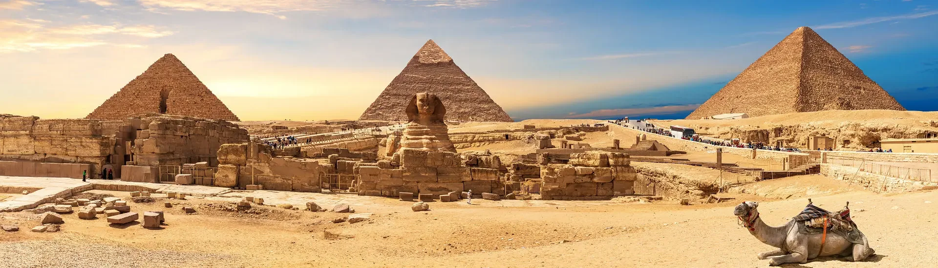 Ägypten Kombireisen – Pyramiden von Gizeh bei Kairo