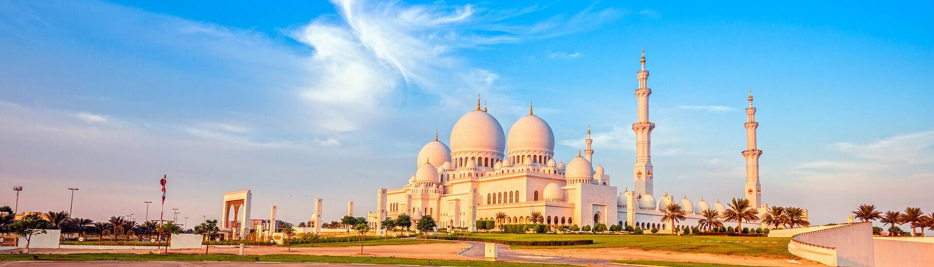Sheikh-Zayed-Moschee in Abu Dhabi