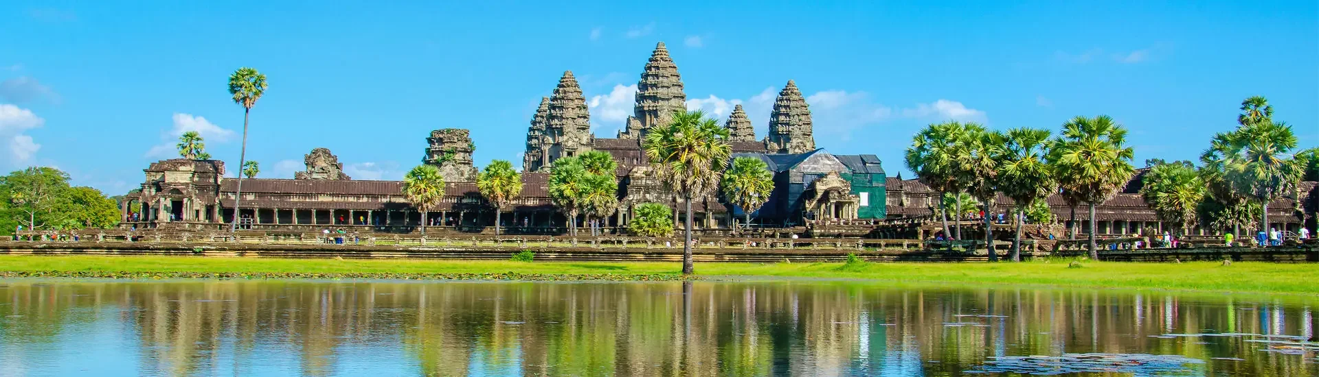 Angkor Wat Tempelanlage in Kambodscha als Highlight einer individuell kombinierbaren Kombireise