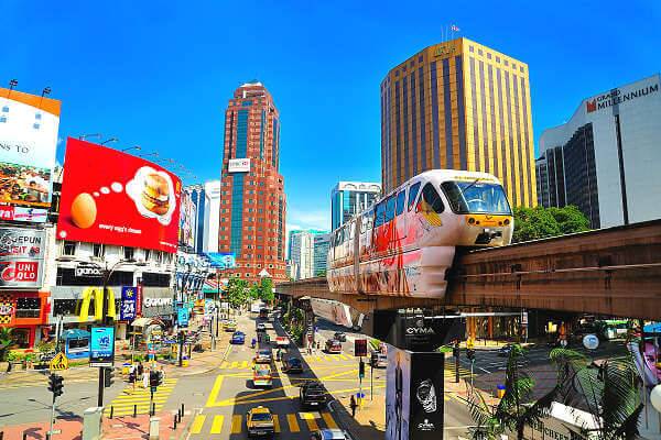 Kuala Lumpur die Hauptstadt von Malaysia ist eine ausgesprochen kosmopolitische Stadt