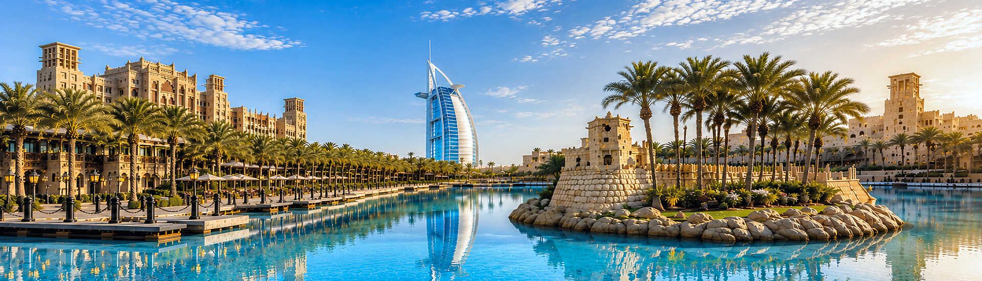 Burj Al Arab und Madinat Jumeirah in Dubai – Inspiration für eine individuell zusammengestellte Kombireise durch die Emirate