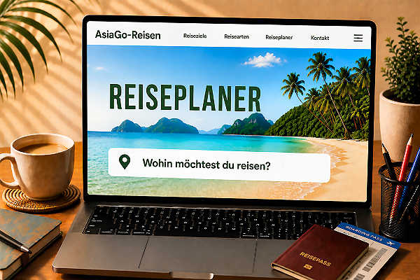 Reise selbst zusammenstellen mit dem AsiaGo-Reiseplaner