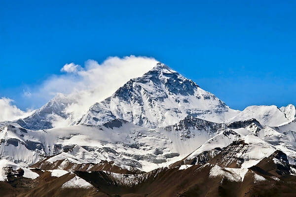 Mount Everest im Himalaya in Nepal