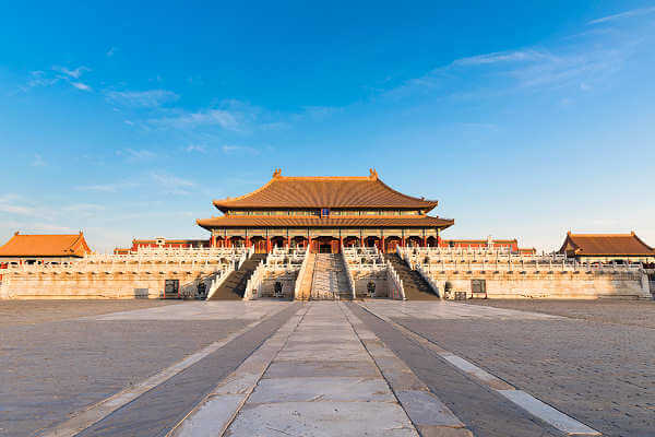 Die verbotene Stadt ist eine der bekanntesten Sehenswürdigkeiten von China