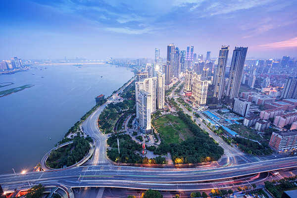 Wuhan in chinesischen Provinz Hubei