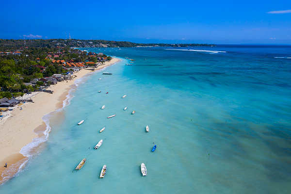 Traumstrände auf der indonesischen Insel Nusa Lembongan