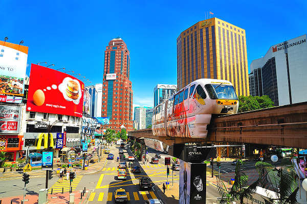 Kuala Lumpur die Hauptstadt von Malaysia ist eine ausgesprochen kosmopolitische Stadt