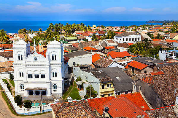 Galle die historische Hafenstadt an der Südwestküste Sri Lankas