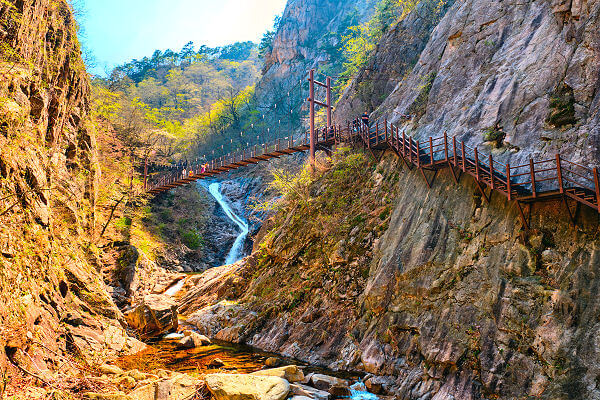 Südkorea - ein Land voller Gegensätze. Eingebettet zwischen Meer und Bergen bietet Südkorea eine atemberaubende Landschaft