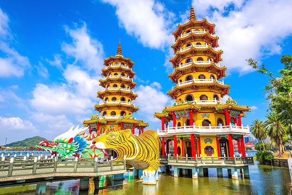 Beste Reisezeit für Taiwan ist von März bis Mai und Herbst von September bis November