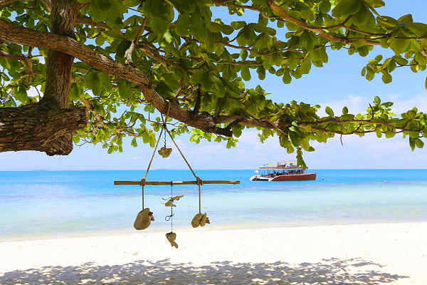 Koh Samet ist bekannt für seine schönen Strände, wie zum Beispiel Sai Kaew Beach