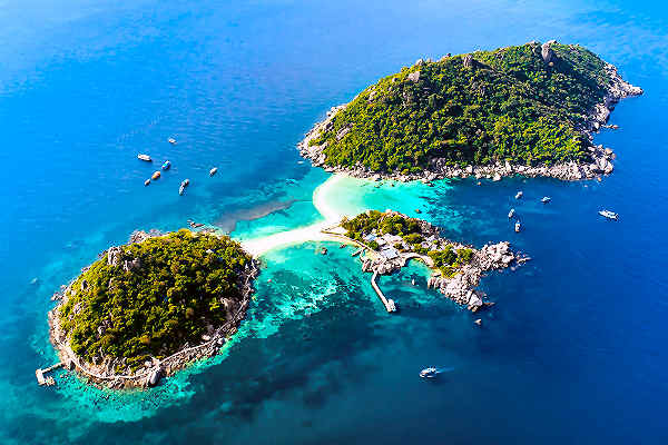 Tauchen Sie ein in die bunte Unterwasserwelt von Koh Nang Yuan – ein echtes Taucherparadies