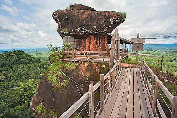 Wat Phu Tok Tempel in Nordostthailand - Einzigartige spirituelle Erfahrung