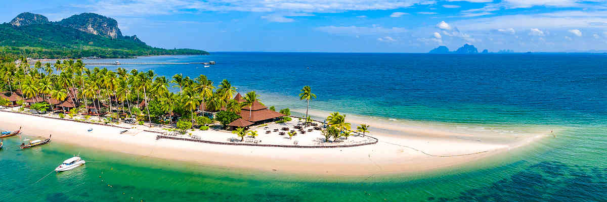 Bild vom traumhaften Strand auf Koh Mook, Thailand