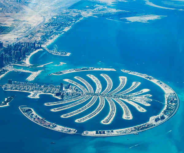 The Palm ist jedoch ein einzigartiges Highlight, das man bei einem Besuch in Dubai auf keinen Fall verpassen sollte
