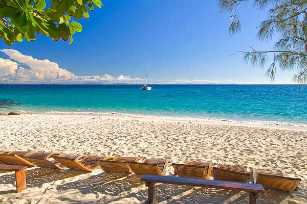 Der Boucan Canot Sandstrand liegt der zwischen Saint Paul und Saint-Gilles les Bains auf Reunion