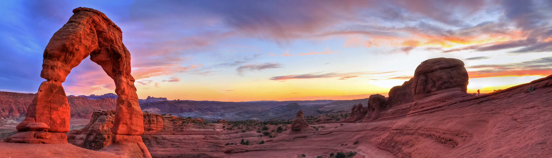 Panorama einer Amerika-Reise mit ikonischen Landschaften und Sehenswürdigkeiten