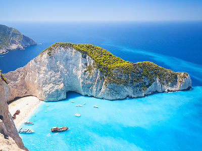 Navagio-Bucht auf Zakynthos – beliebtes Reiseziel in Europa mit AsiaGo