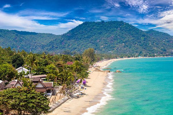 Strandhotel am Lamai Beach auf Koh Samui