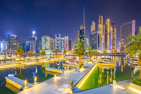 Dubai Marina und JBR