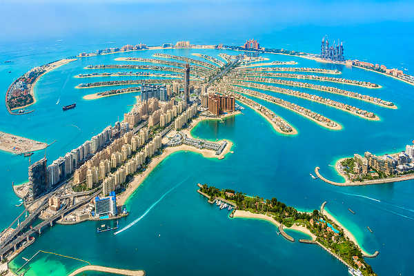 Palm Jumeirah in Dubai